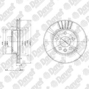 DELPHI BG3417 Fren Diski On (5d 280mm) Transporter Iv T4 90-03